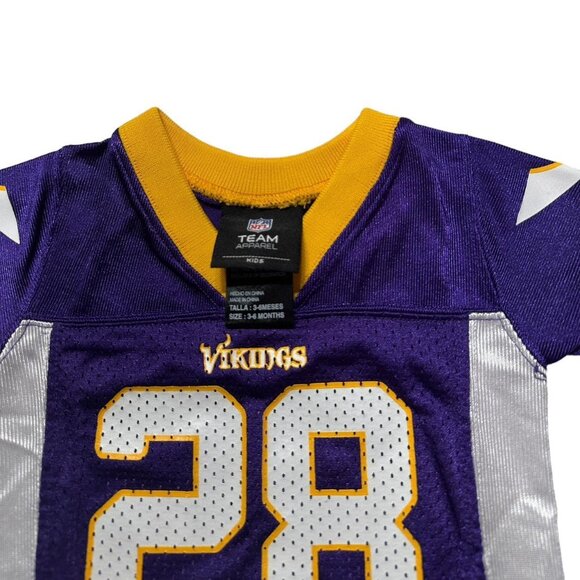 Y2K Adrian Peterson Jersey Onesie - Picture 4 of 4